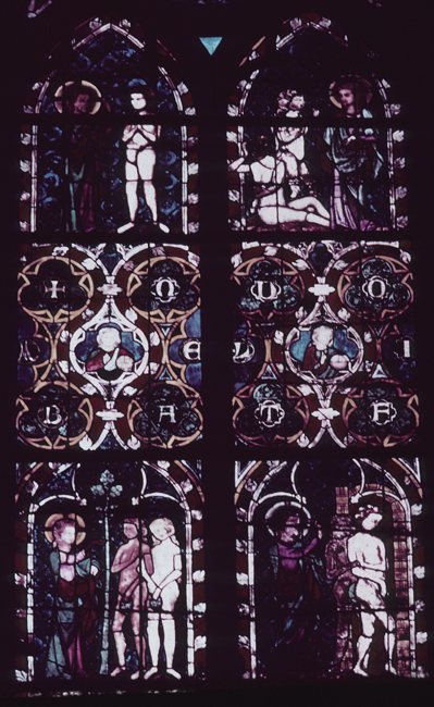 Narthex, north, bottom, section AB, 6-5-4