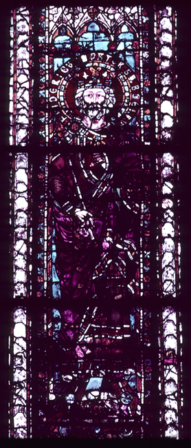 Nave, north, bottom, window 3, section D