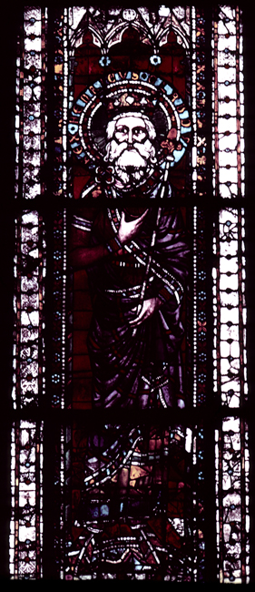 Nave, north, bottom, window 3, section C
