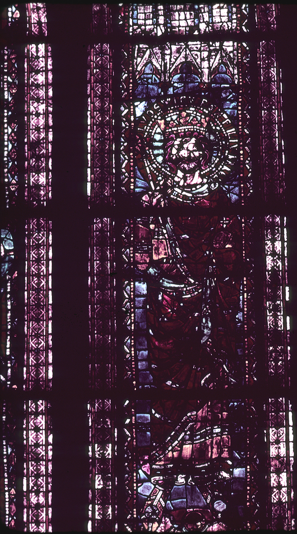 Clerestory, window 2X, section D