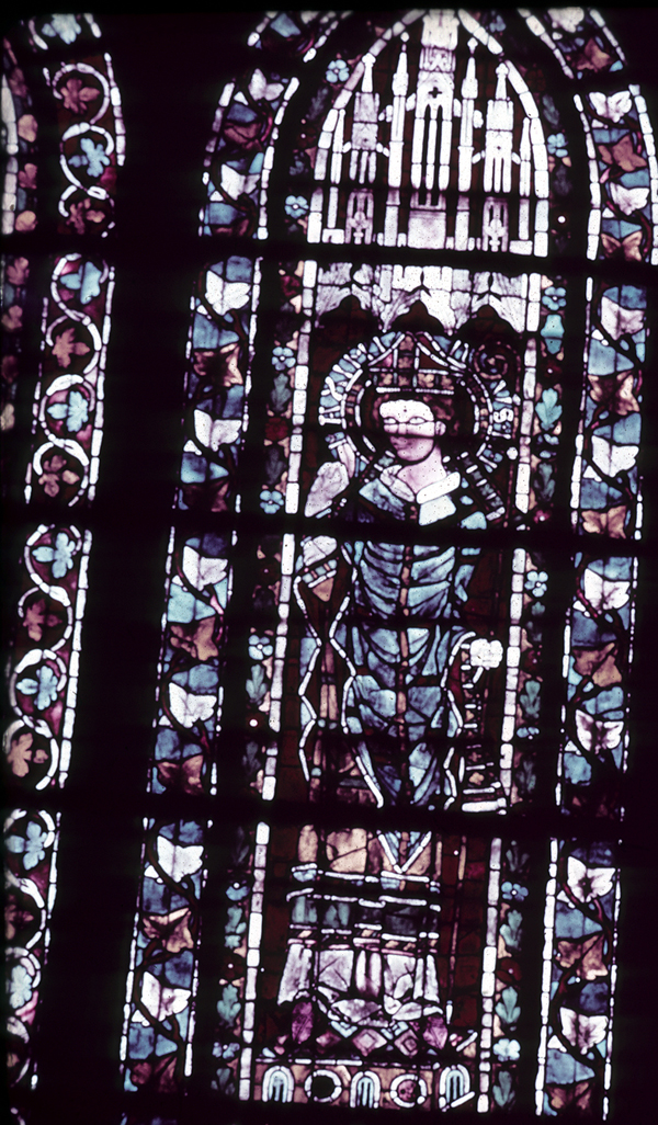 Clerestory, window 9X, section B 3
