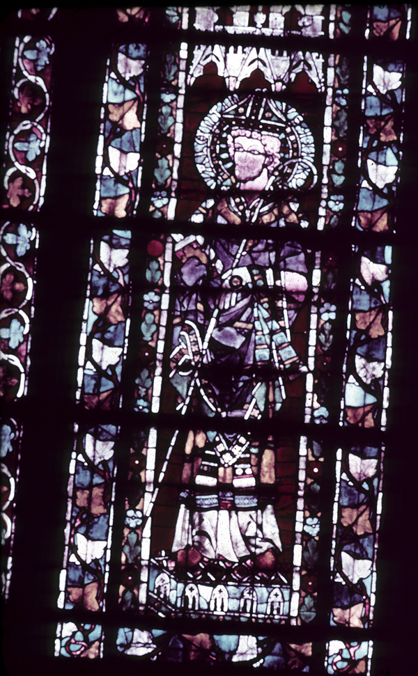 Clerestory, window 9X, section B 1