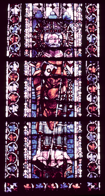 Nave, north, top, window 5, section C, 1