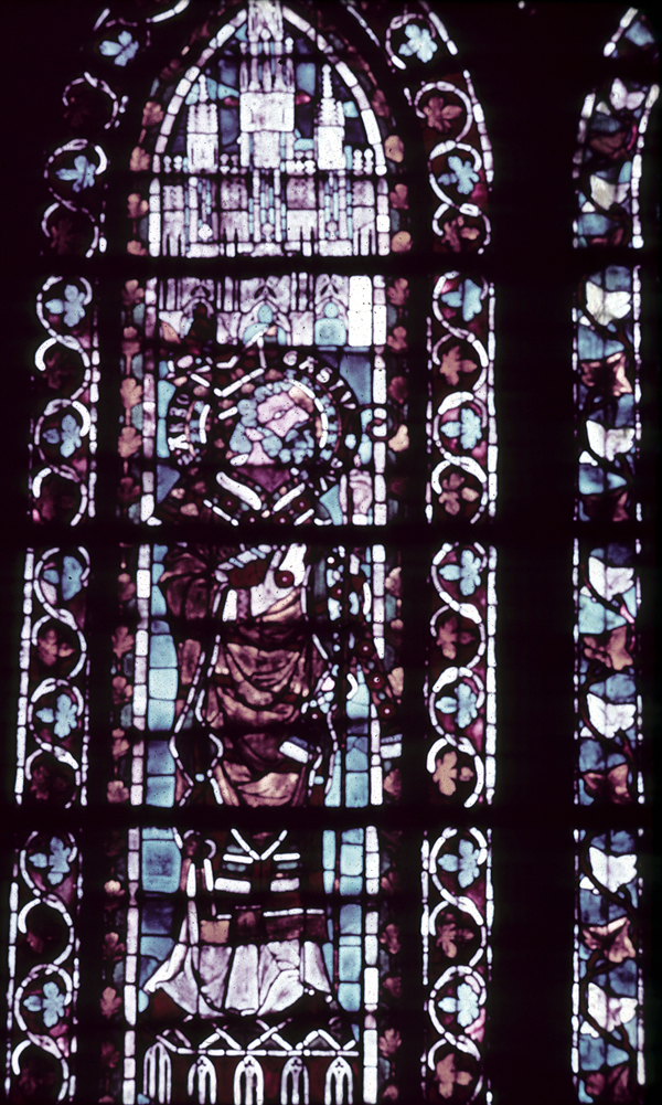 Clerestory, window 9X, section A 3