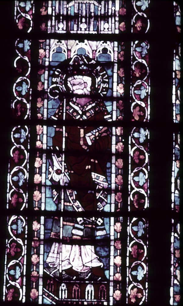 Clerestory, window 9X, section A 1