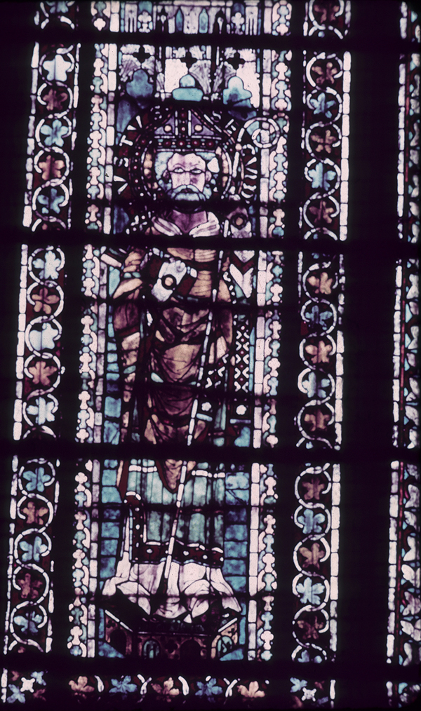 Clerstory, window 9X, section C 1