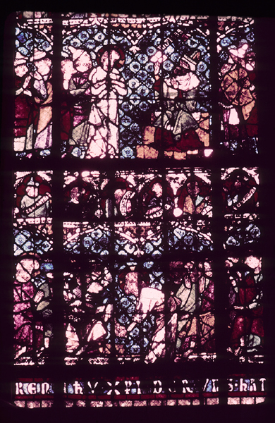 Nave, south, bottom, window 3, section C, 2-1