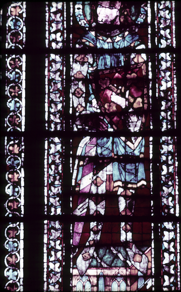 Clerestory, window 9X, section D 1
