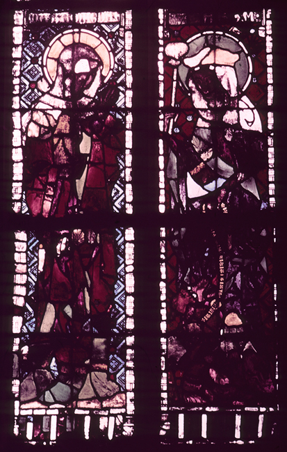 Chapel of Saint Catherine, south, window 3, section AB