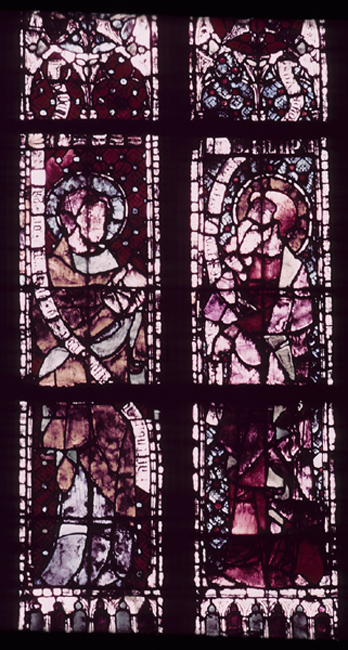Chapel of Saint Catherine, south, window 6, section AB