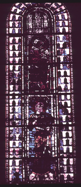 Transept, north, bottom, window 5, 2-1