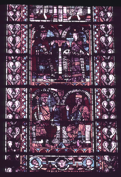 Transept, north, bottom, window 2, 2-1