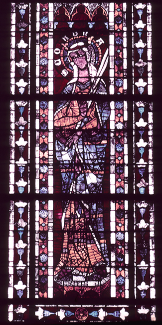 Nave, south, top, window 3, section C, 2