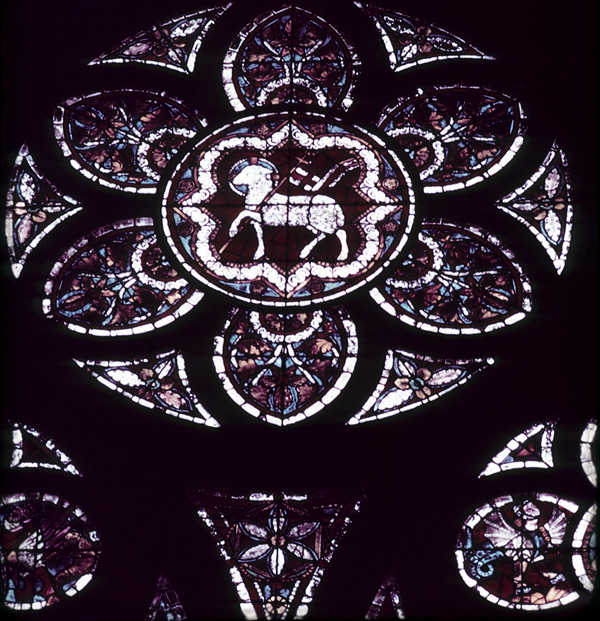 Clerestory, window 11, rose 4