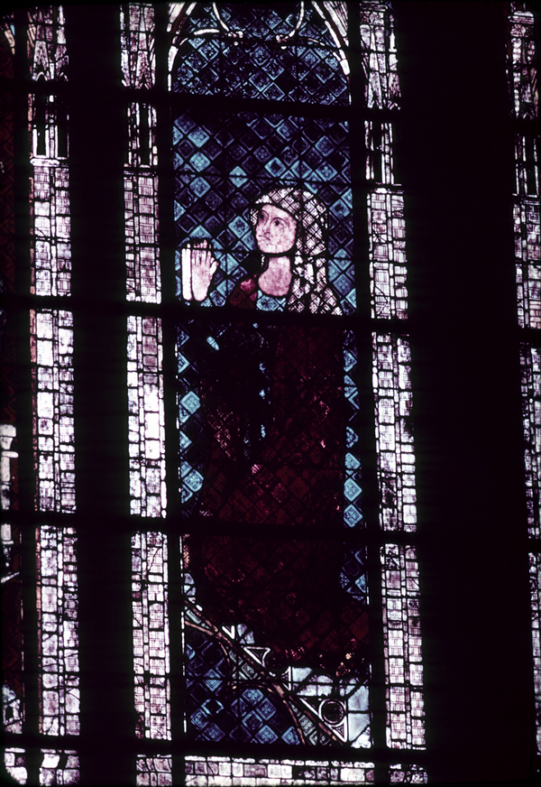 Clerestory, window 13, section B
