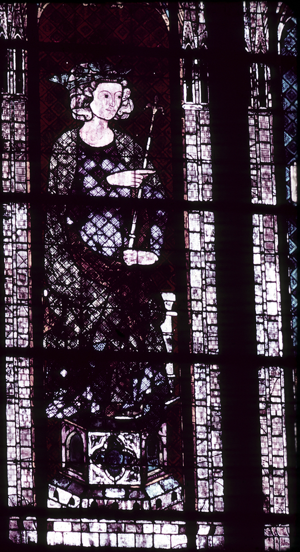 Clerestory, window 13, section A