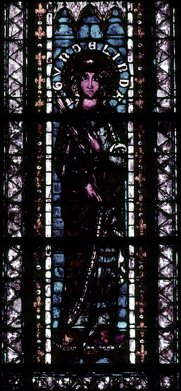 Clerestory, window 10, section C 1