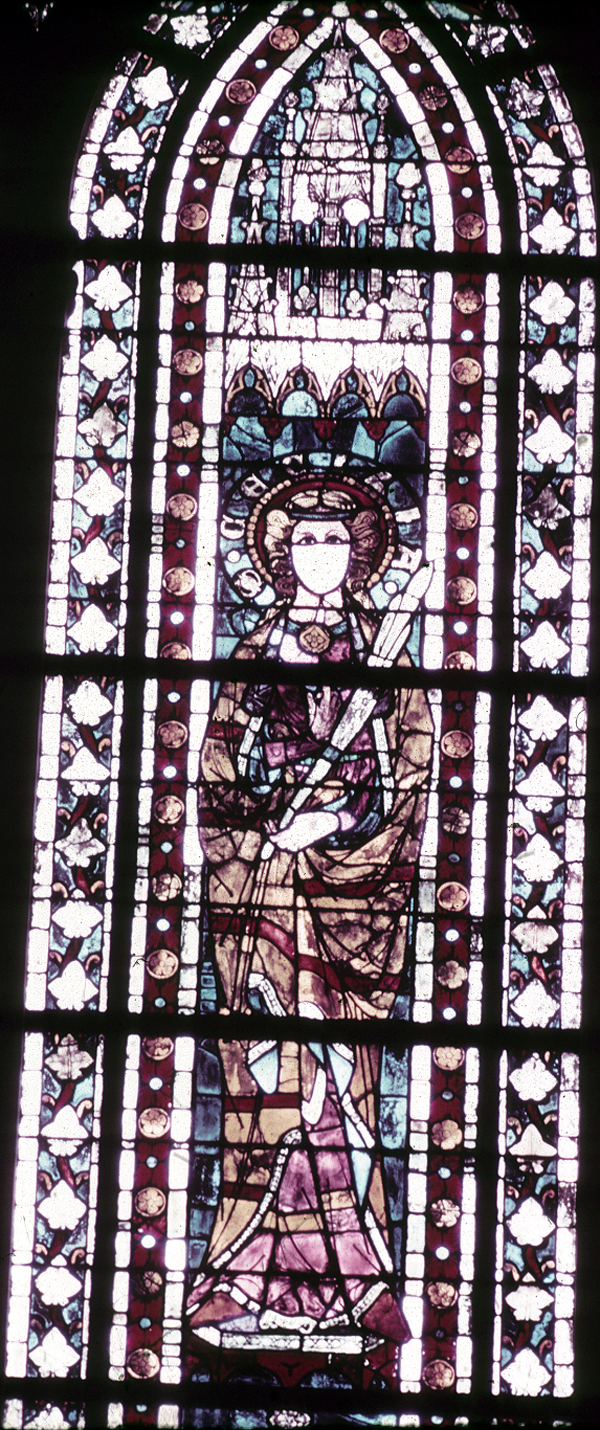 Clerestory, window 11, section B 1