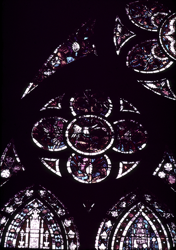 Clerestory, window 11, rose 5