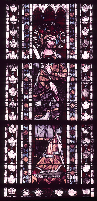 Nave, south, top, window 3, section A, 2