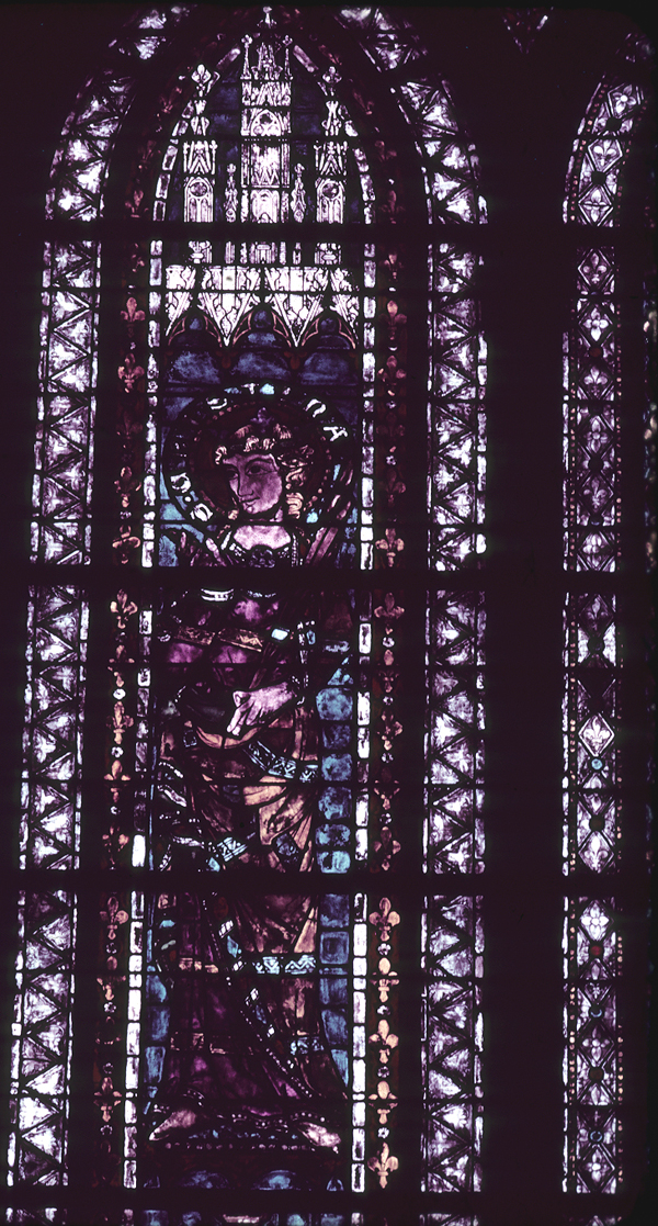 Clerestory, window 10, section A 1