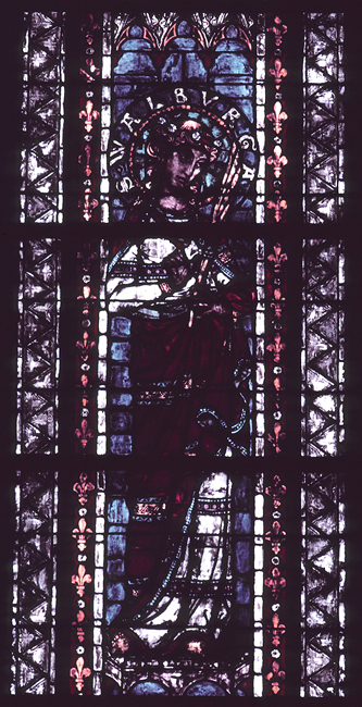 Nave, south, top, window 4, section A, 2
