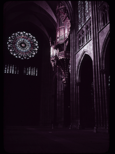 Nave, south, interior view