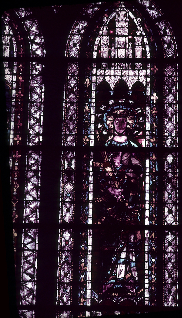 Clerestory, window 10, section B 1