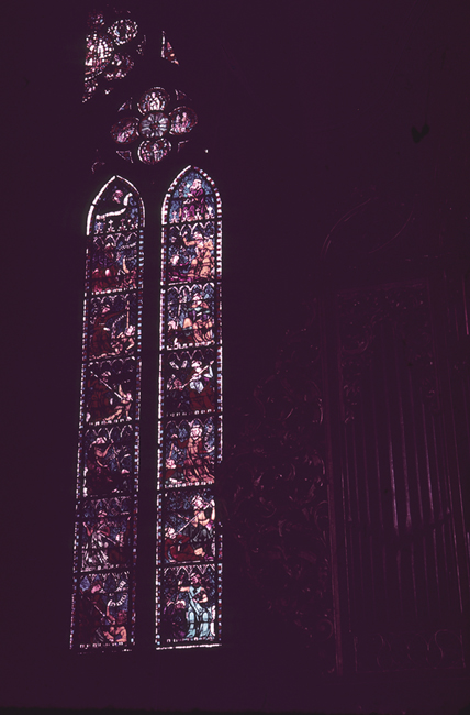 Nave, north, top, window 1