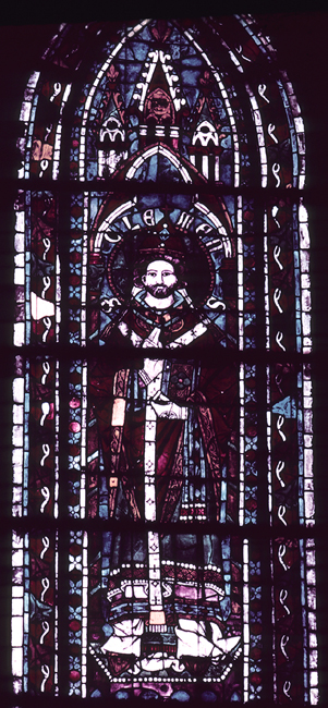Nave, north, top, window 7, section D, 2