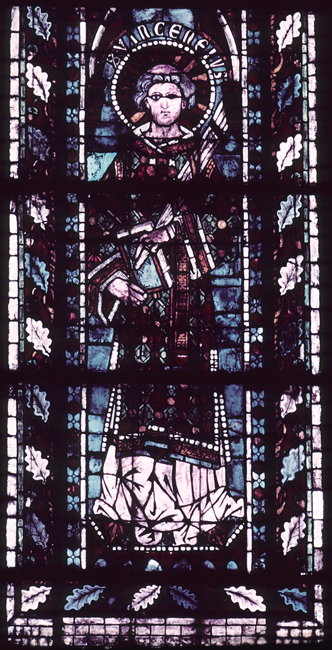 Nave, north, top, window 7, section B, 1
