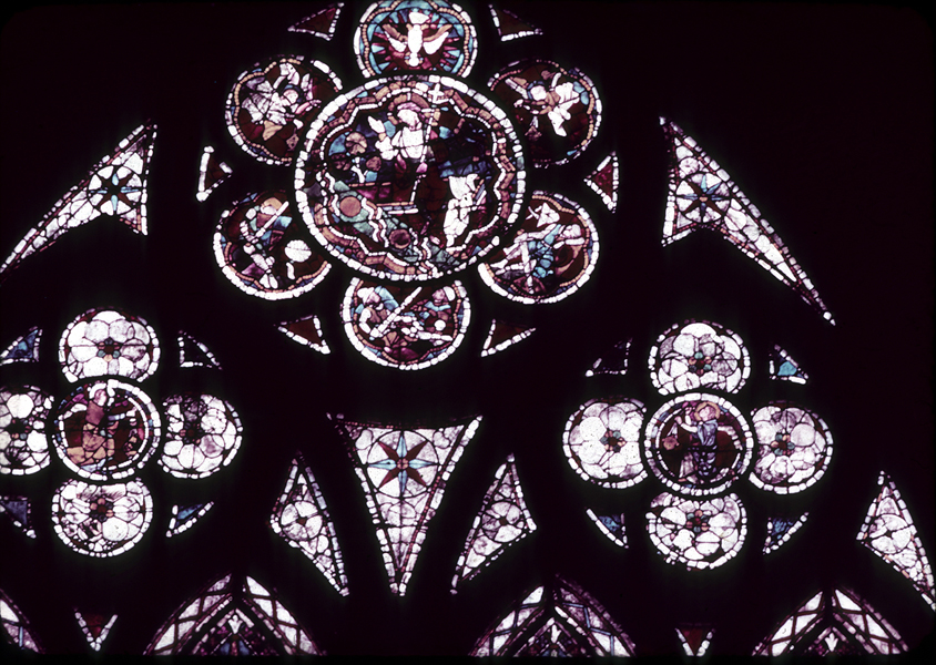 Nave, window 4X, section E