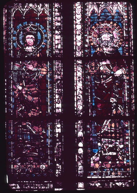 Nave, north, bottom, window 3, section AB, 2