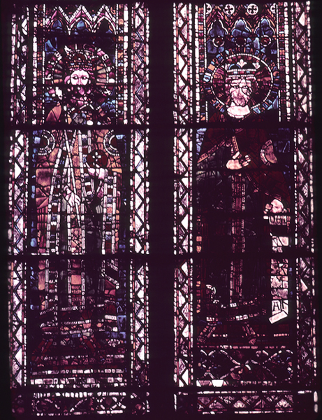 Nave, north, bottom, window 1, section BC, 2