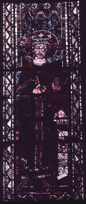 Nave, north, bottom, window 1, section C