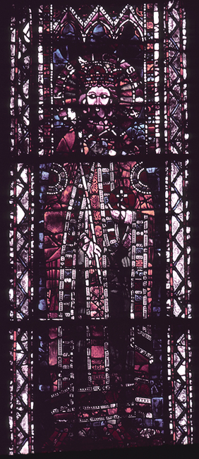 Nave, north, bottom, window 1, section B