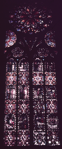 Narthex, north, bottom