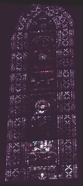 Transept, south, bottom, window 3, section A