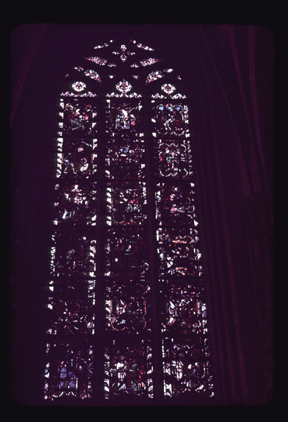 Chapel of Saint Lawrence, north, window 3