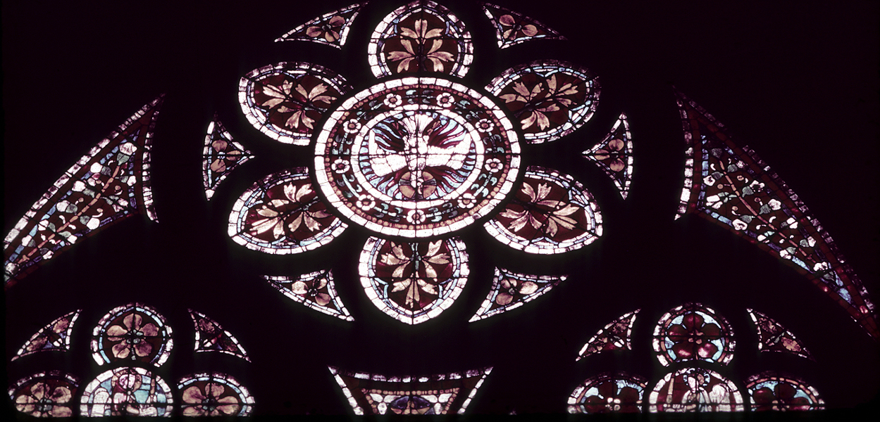 Window 9, section 4, rose