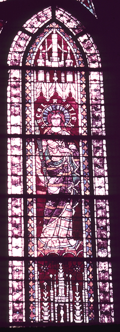 Nave, south, top, window 5, section D, 1