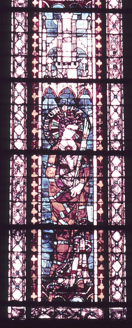 Nave, south, top, window 5, section A, 2