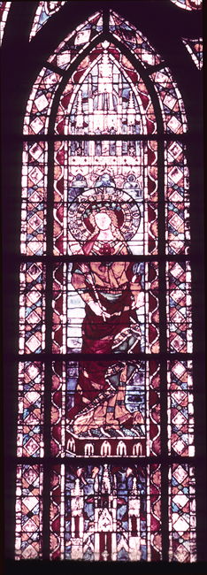 Nave, south, top, window 6, section B, 2