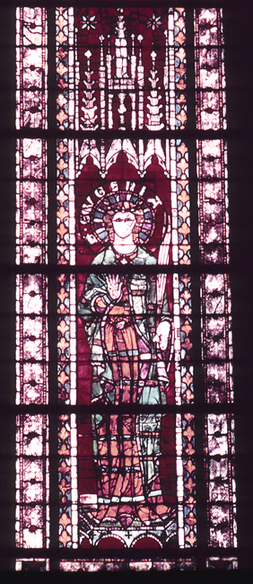Nave, south, top, window 5, section B, 2