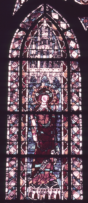 Nave, south, top, window 6, section D, 2