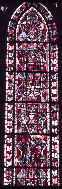 Nave, south, top, window 7, section B, 3