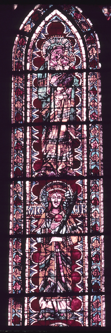 Nave, south, top, window 7, section A, 3