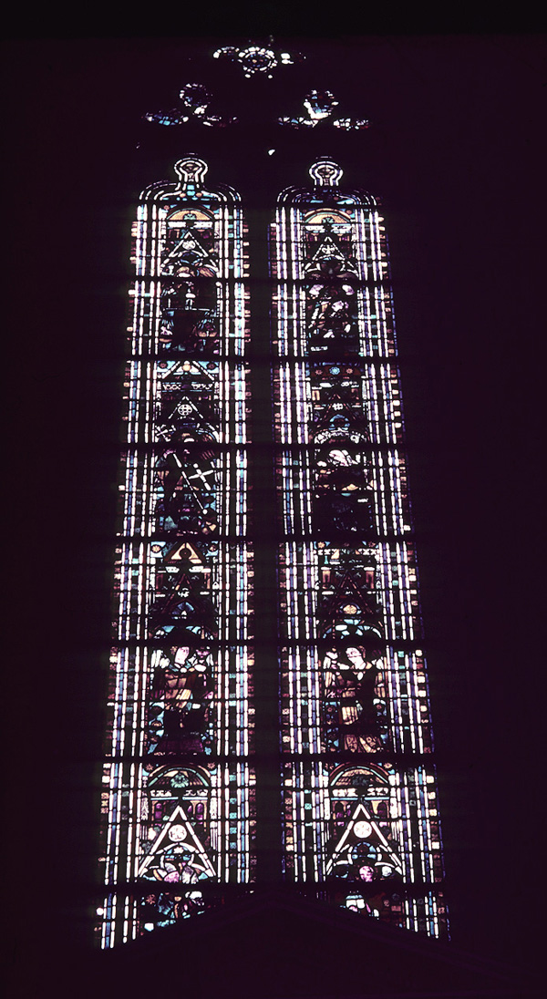 North rose, window B