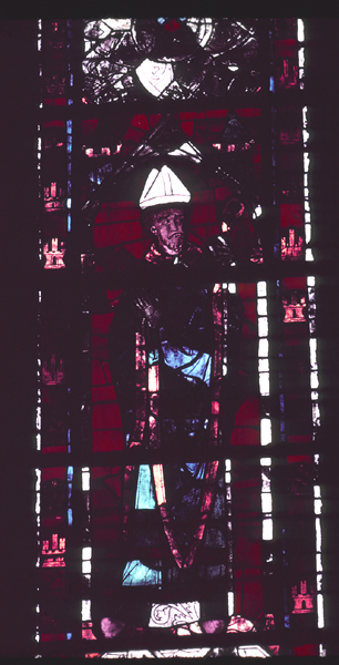 Windows, choir, north, bay 3, lancet 2, zone 1