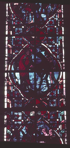Windows, choir, north, bay 4, lancet 3, zone 3